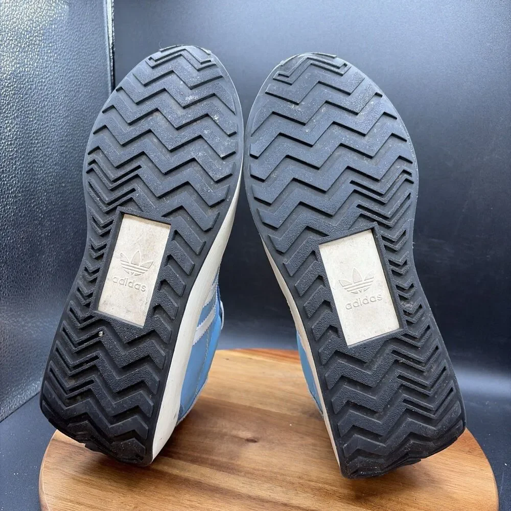 Adidas Country XLG Mens Size 11.5 Running Shoes Blue White Sneakers IE3232
